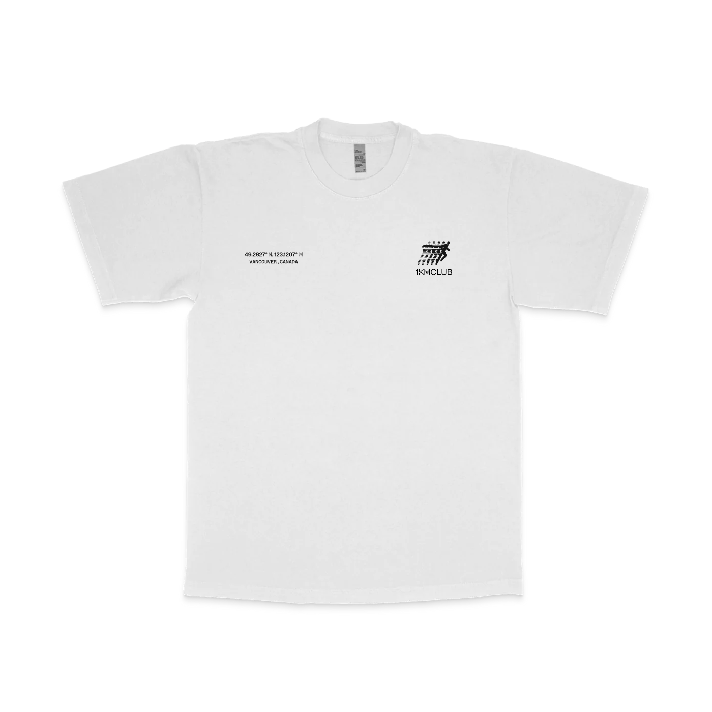 1KM Club Tee | White