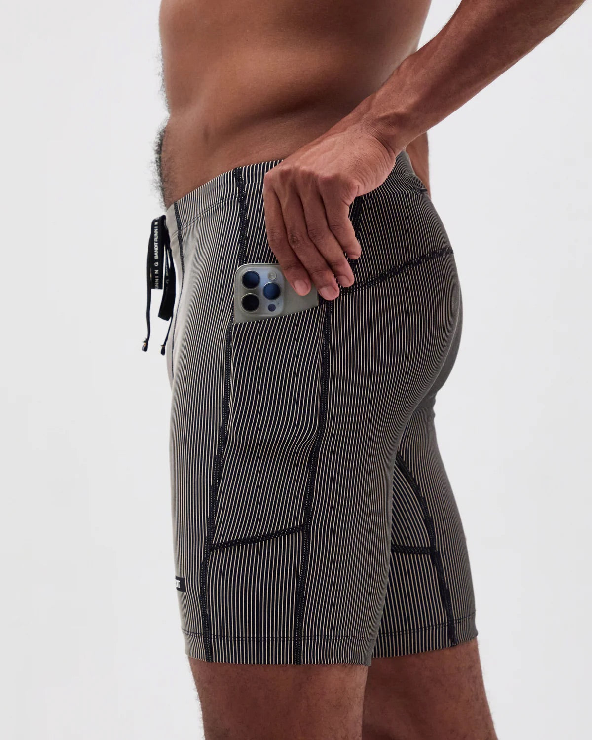 Striped Cadence™ 7 Pocket 1/2 Tights - Men's