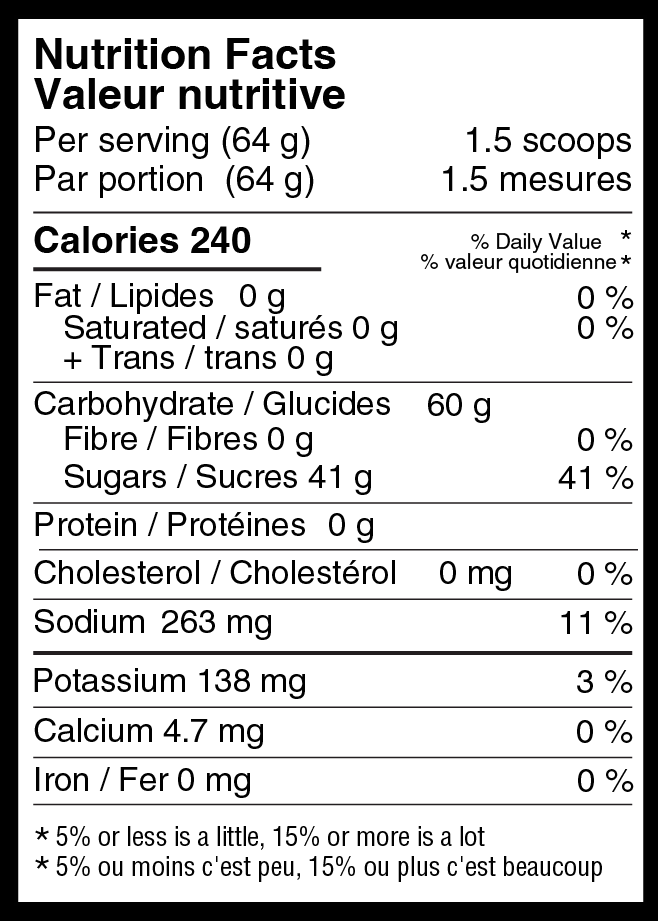 Boost Energy Drink Mix - 15 Serving Bag