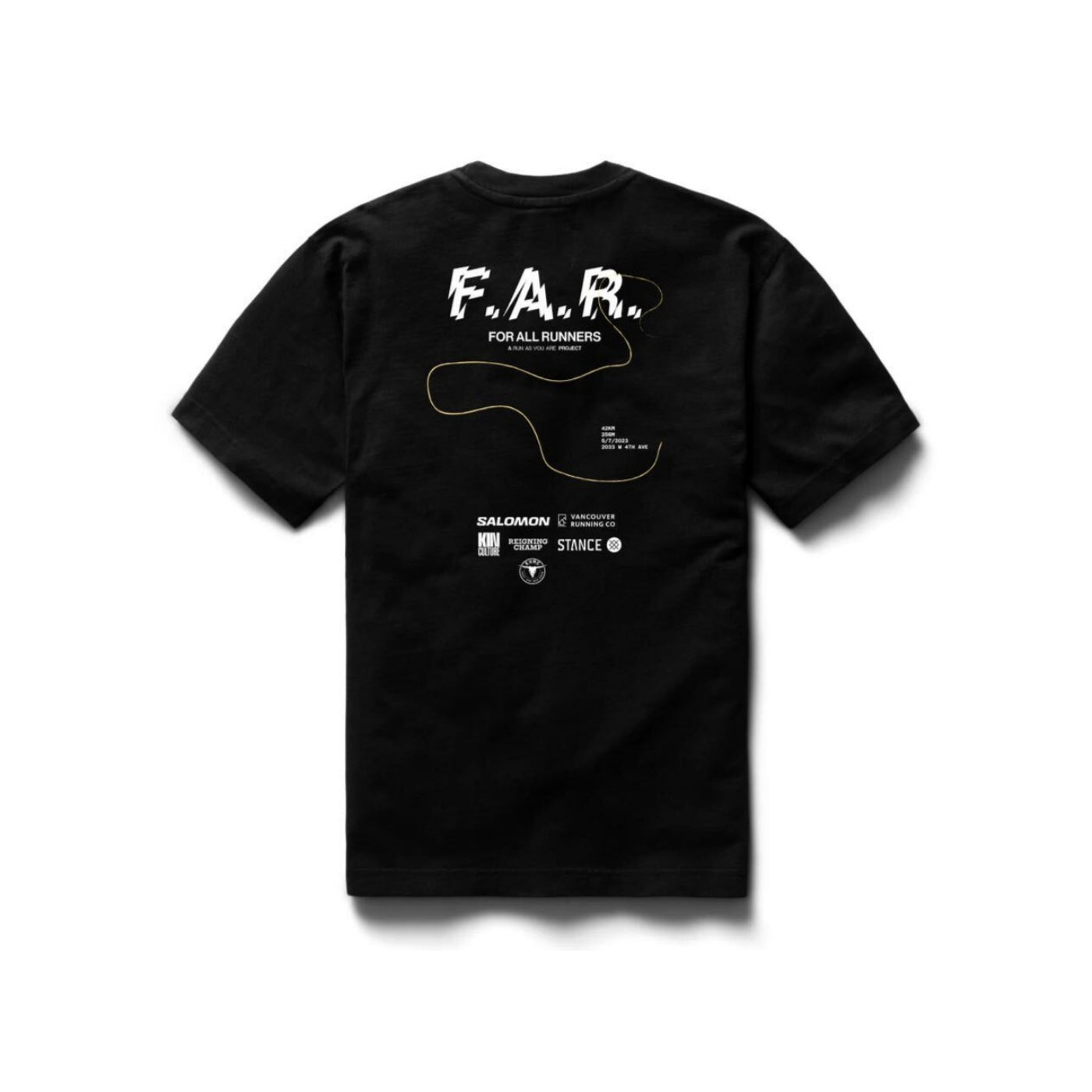 We Run FAR Tee Reigning Champ Black