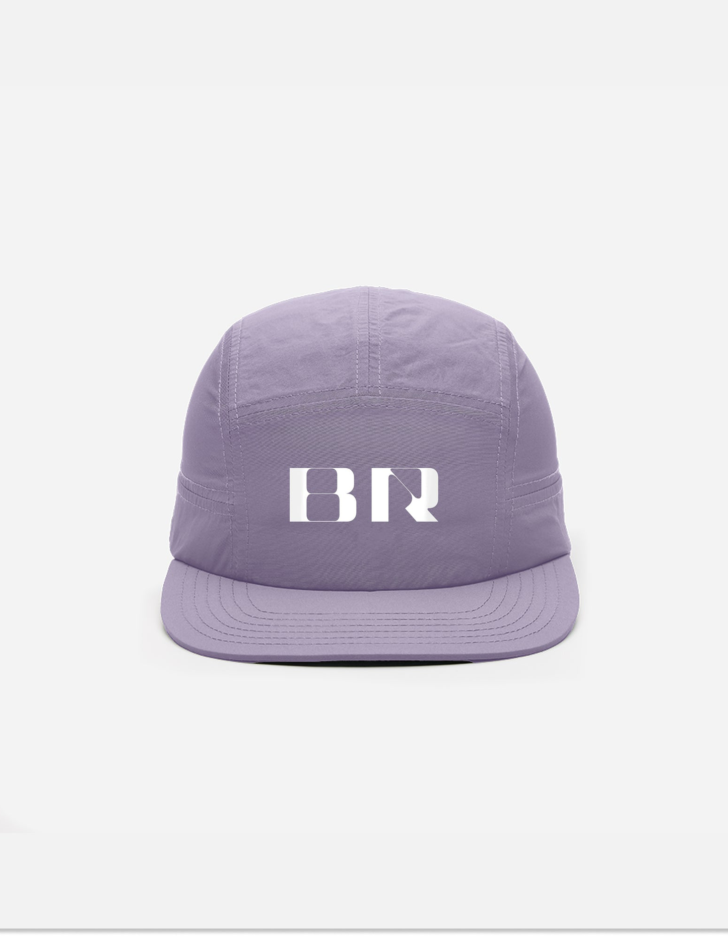 Blocked "BR" Nylon Run Hat - Unisex