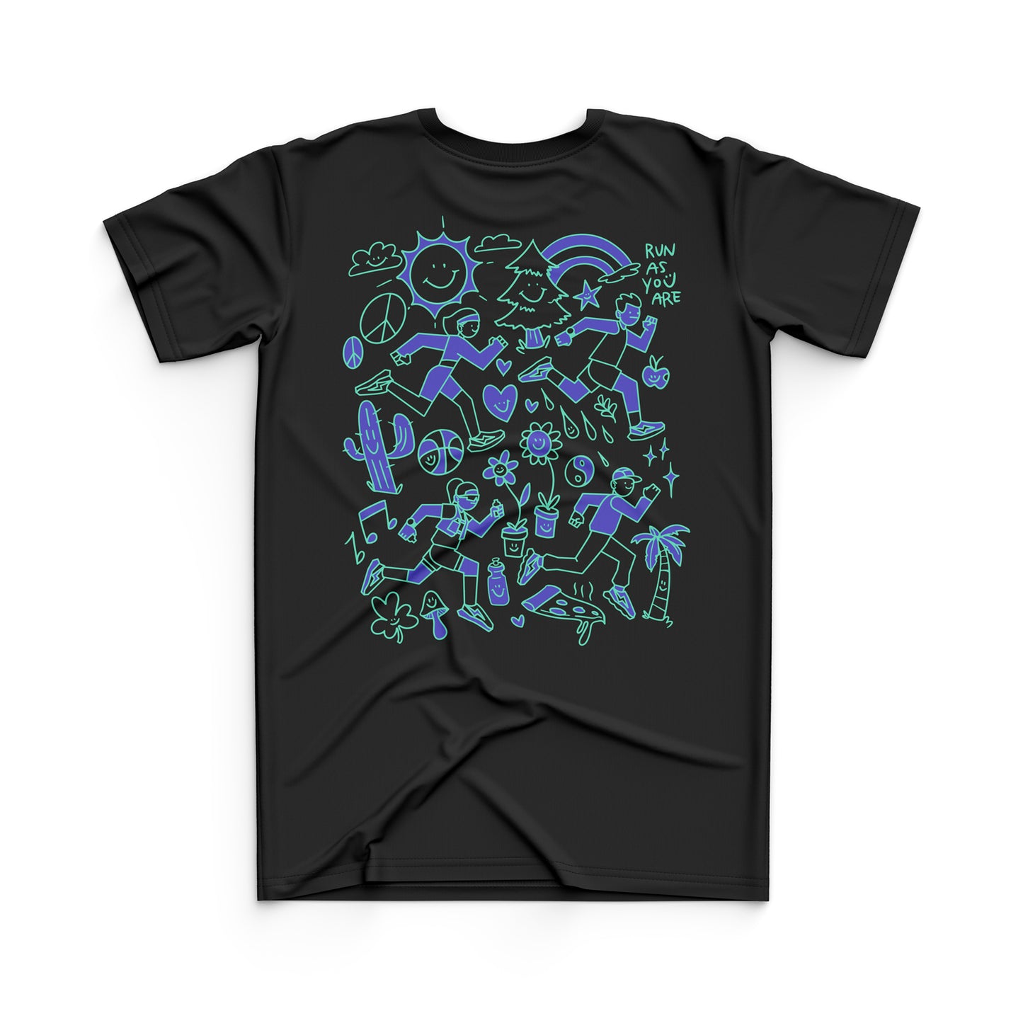 RAYA Summer Tee | Vintage Black