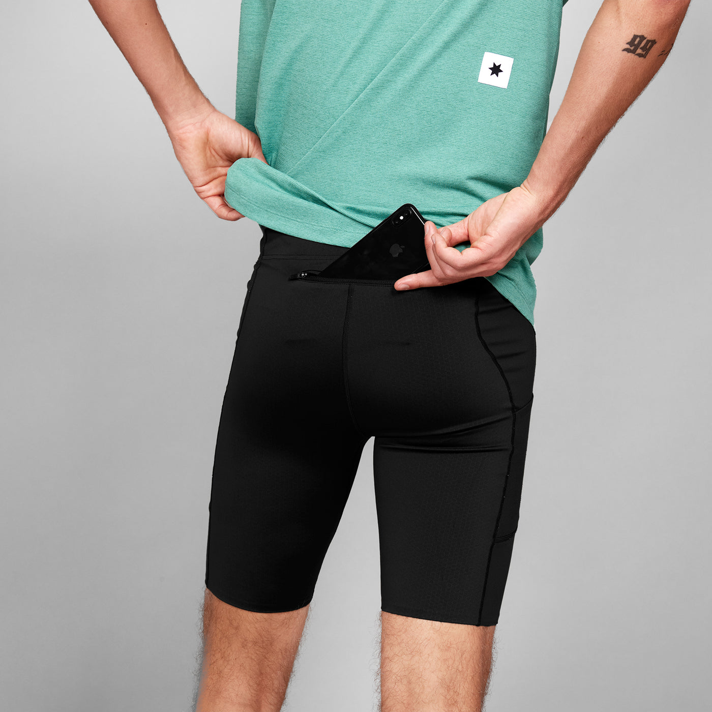 Combat+ Short Tights 9" - Men's