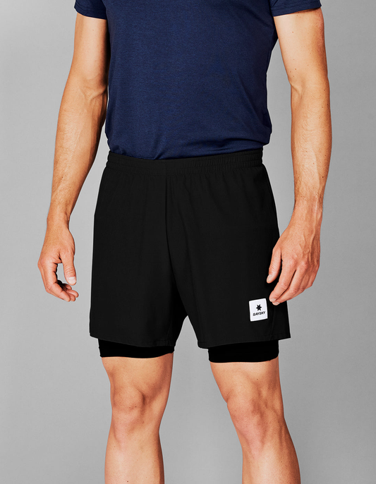 2 in 1 Pace Shorts 5'' - Men's